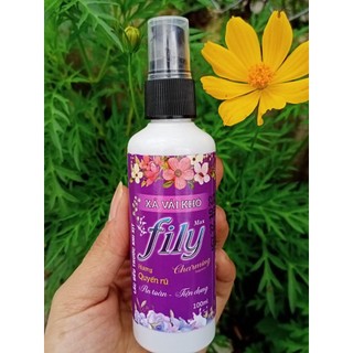 Nước Xịt Xả Vải Khô FiLy Chai Nước Hoa Xịt Thơm Khử Mùi Quần Áo Làm Mềm Vải Lưu Hương Bền Lâu 100ml