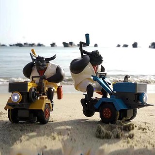 Đồ Chơi Mô Hình Xe Hơi Hoạt Hình Bò Sữa Có Nhạc Và Hiệu Ứng Ánh Sáng Dành Cho Trẻ Em