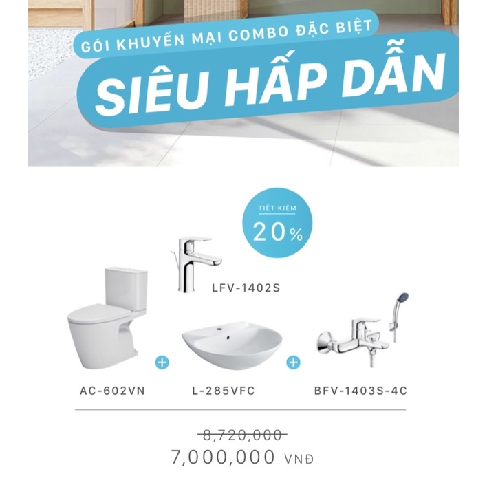 Combo thiết bị nhà tắm INAX chính hãng | Shopee Việt Nam