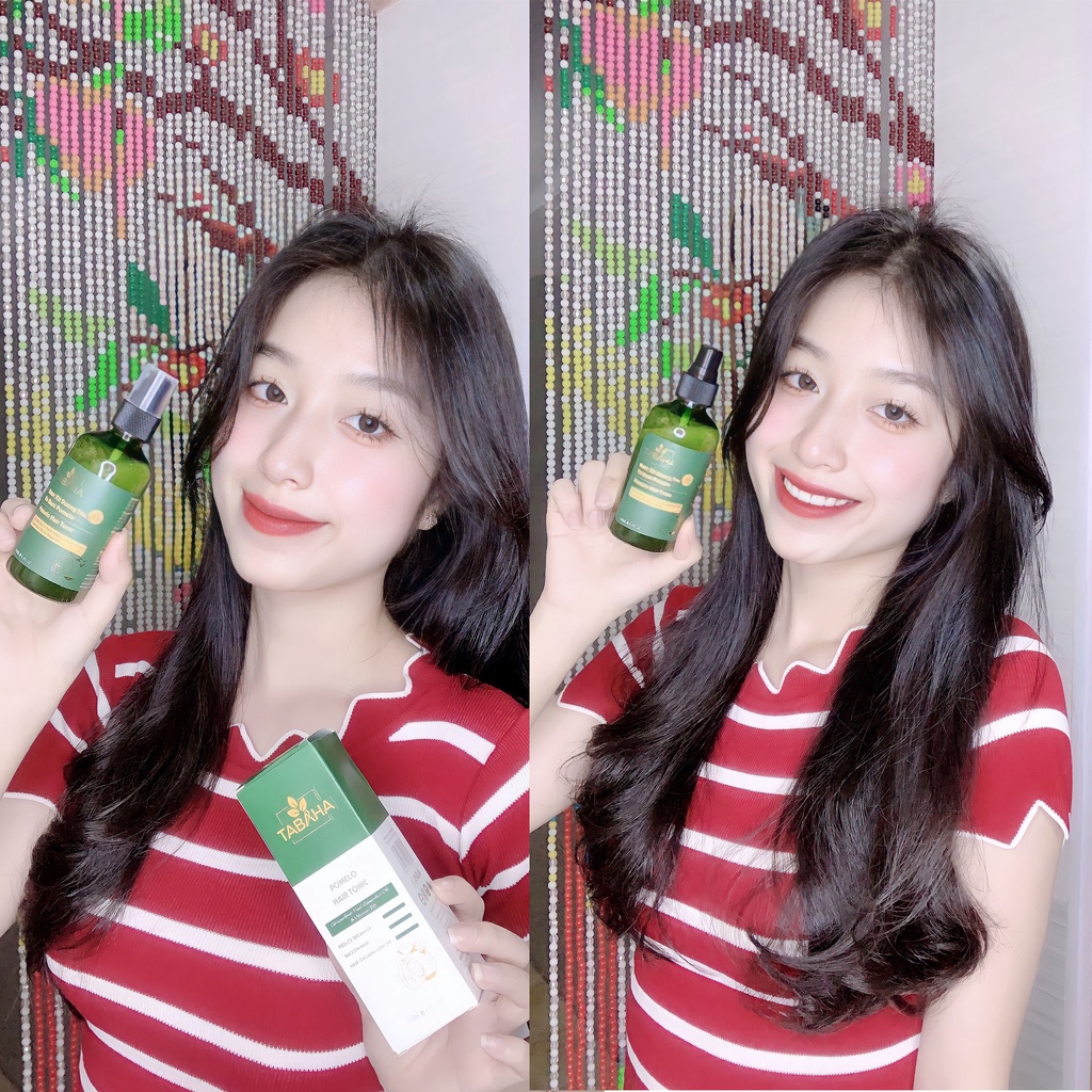 Ảnh Nước Xịt Dưỡng Tóc Tinh Dầu Vỏ Bưởi Pomelo Tabaha - Bộ 2 Chai 120mlx2 3
