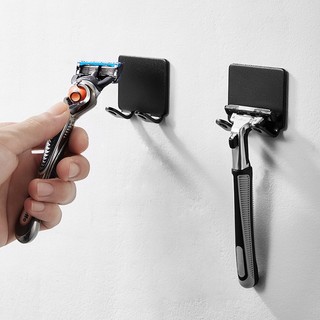 Phòng Tắm Thép Không Gỉ Dao Cạo Giá Đỡ Lưu Trữ Móc Treo Tường Nam Cạo Râu Cạo Râu Kệ Đấm Miễn Phí Dao Cạo Giá Phụ Kiện Tổ Chức 4 cái phù hợp dùng cho gia đình căn hộ văn phòng và không gian nhỏ