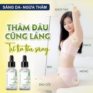 Tinh Chất Serum giảm thâm nách, mông ,bẹn, đầu gối, thâm chân tay, 30ml