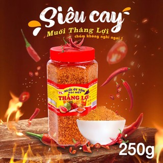 Muối tôm Tây Ninh Thắng Lợi 250g hạt sàn siêu cay đậm vị quê ngon vị phố