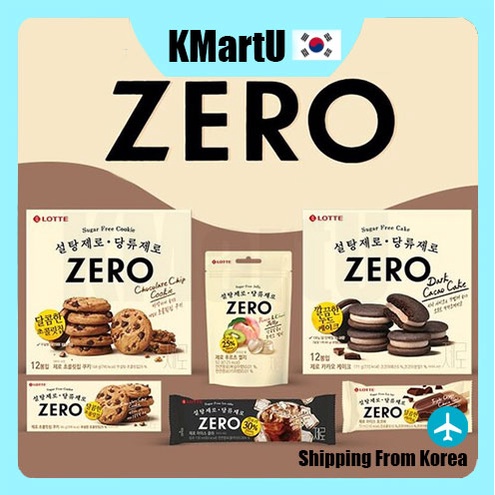 [lotte] zero Bánh Quy Sô Cô La / Bánh Kẹo / Bánh Kẹo / Đồ Ăn Vặt Hàn ...