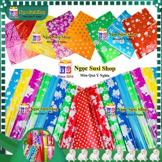 (HÀNG ĐẸP) COMBO 10 GIẤY GÓI QUÀ KIẾNG SIZE 70x50cm LOẠI TỐT DÀY - GIẤY GÓI QUÀ