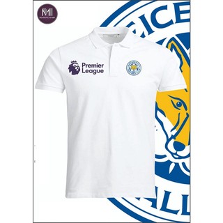 Áo Polo, áo di chuyển, vải mè co giãn 4 Chiều – Có In Logo CLB Tottenham & Leicester city ( Nhắn shop logo mong muốn in