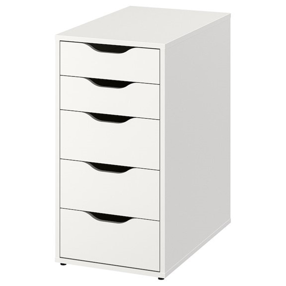 Ảnh DAISY, Bàn làm việc học tập 2 tủ ngăn kéo DEK_032, 140x60x75cm, Sản xuất bởi Scandi Home 4
