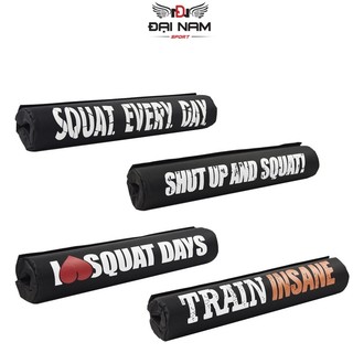 Đệm Lót Vai Gánh Tạ,Tập Spuat Dài 43cm Bọc Vải Chống Đau Vai Thế Hệ Mới Đại Nam Sport