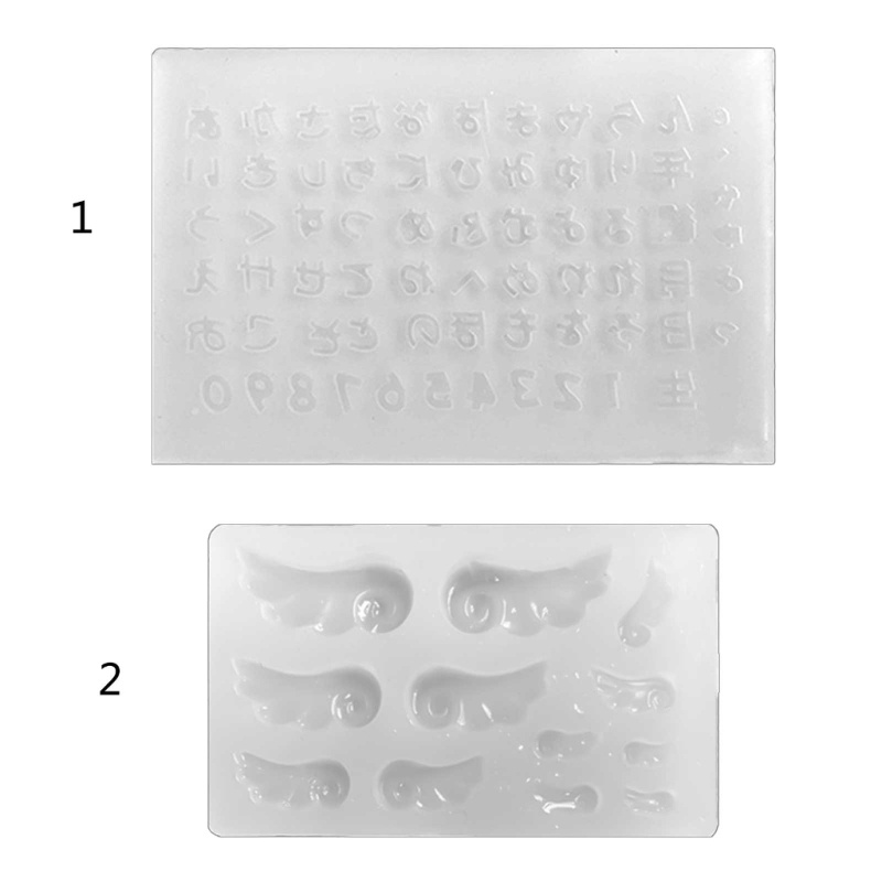 Khuôn Silicone Làm Trang Sức Đổ Epoxy Resin Dạng Cát Chảy