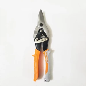 Kéo cắt thạch cao cắt tôn mũi thẳng Kapusi Nhật Bản 10 inch (25cm), thép CR-V, Bh 12 tháng