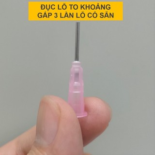 Đục lỗ núm ti bình sữa cho bé, dùng được mọi loại núm
