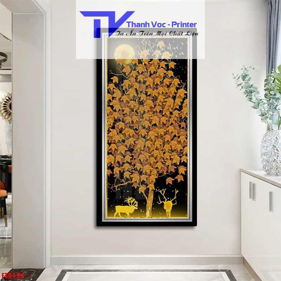 Tranh Treo Tường Tráng Gương 3D Trang Trí Phòng Khách , Phòng Ngủ