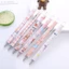 Bút Bi Gel Đen TOMI Set 6 Cây Ngòi 0.5mm Hoạ Tiết Hoạt Hình 054