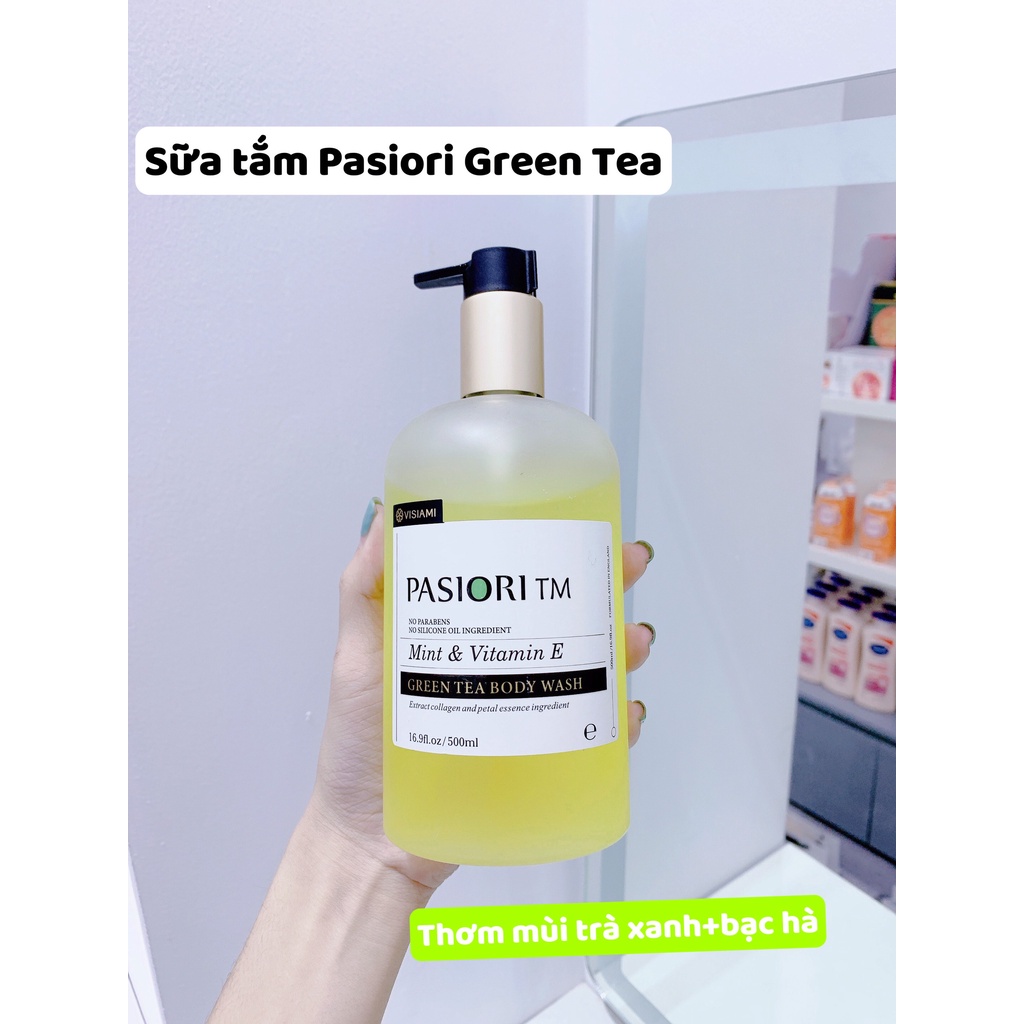 Sữa tắm Nước hoa Pasiori trắng da, giúp da mềm mịn 500ml