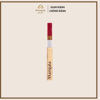 Nhang Trầm Hương Cao Cấp MANGALA Ống Trắng 38cm | 105-180 Nén từ Bột Trầm Núi Rừng Nguyên Chất Hương Thơm Nồng Đậm