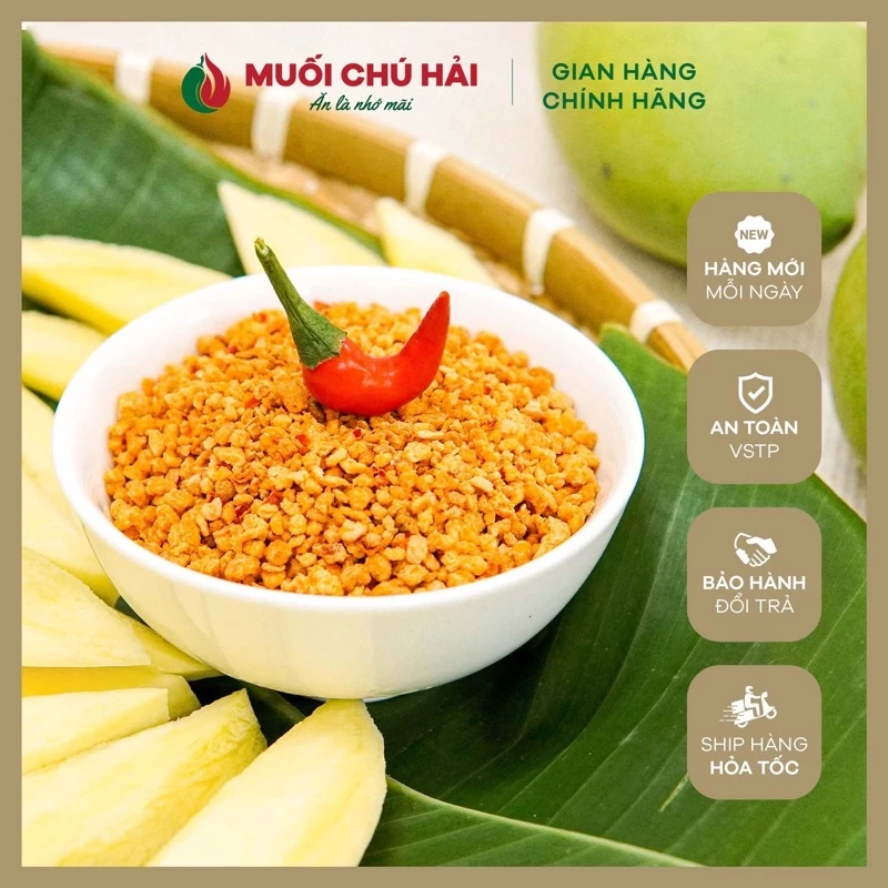 [Hỏa Tốc HCM] Muối Tỏi Ớt Tây Ninh Chú Hải loại ngon, tỏi ớt siêu cay có hủ nhỏ 500g