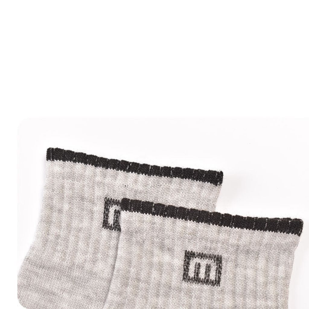 Vớ nam cổ trung cao cấp chống hôi chân cotton thấm hút mồ hôi thoáng mát mềm mịn LANIXA T3480