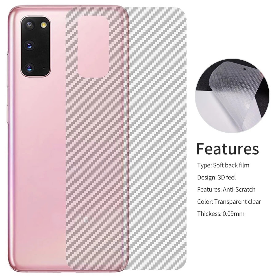 Miếng Dán Mặt Sau Điện Thoại Bằng Sợi Carbon 3d Cho OPPO Reno 8 8Z 7 7Z 6 5 4 3 Pro 6Z 5G 2F 4G 5G 2022