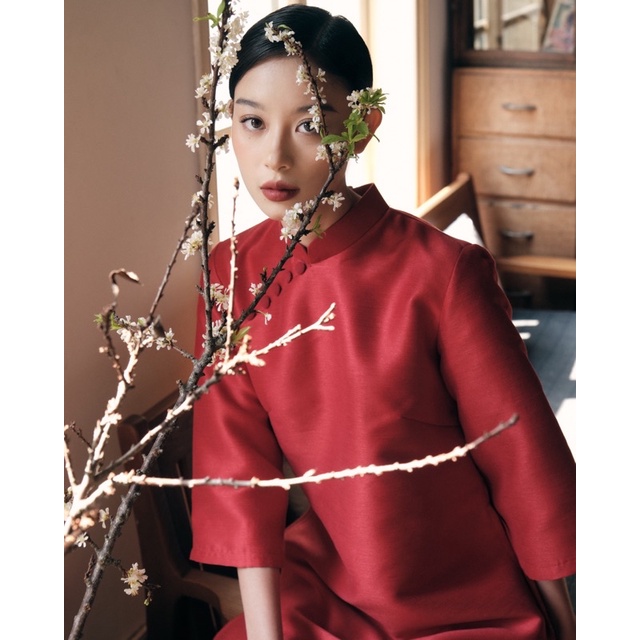 ÁO DÀI " ĐỎ '' - Things.Studios