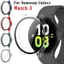Ốp lưng + Vỏ kính cho Samsung Watch 5 40mm 44mm Tấm bảo vệ màn hình PC Matte Xung quanh Ốp lưng Galaxy Watch5 Vỏ bảo vệ