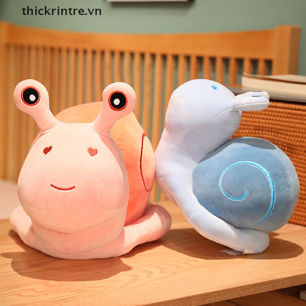 THI Ốc Ốc Sang Trọng Đồ Chơi Động Vật Nhồi Bông Mềm Ốc Búp Bê Sofa Đệm Quà Tặng VN
