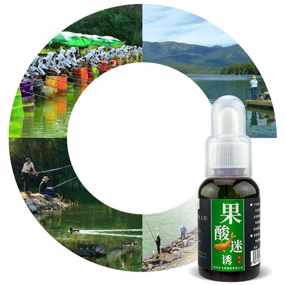 Exqu Axit Trái Cây Cá Thu Hút Mồi Cô Đặc Câu Cá Hương Chất Lỏng Phụ Gia