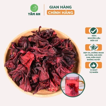 Trà Atiso Đỏ Sấy Khô Loại 1 Nguyên Bông, Giảm Cân, Thanh Nhiệt, Dưỡng Nhan, Đẹp Da - Trà Thảo Mộc Tâm An