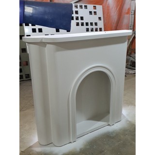 Kệ Lò Sưởi Trắng Phong Cách Châu Âu