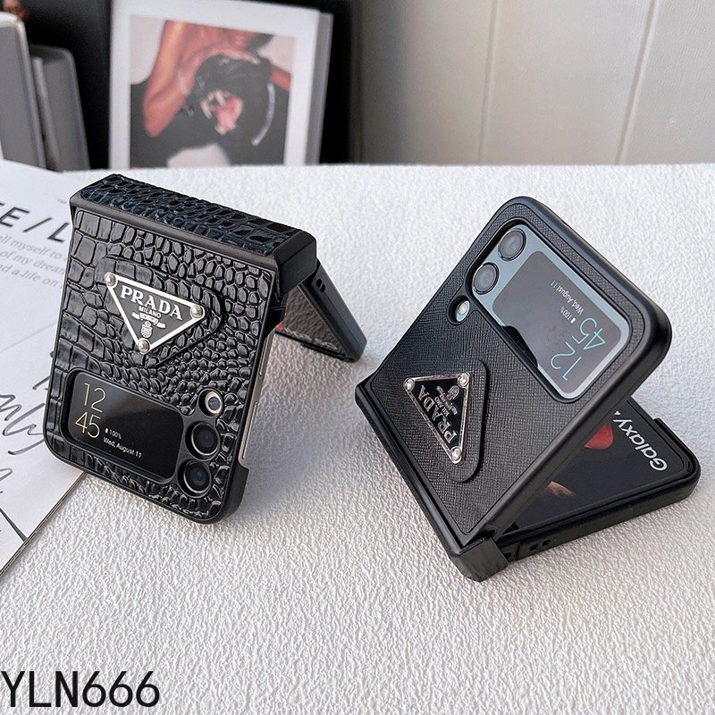Ốp lưng gấp cổ điển chống sốc thiết kế trọn gói Vỏ điện thoại cho Galaxy Z Flip 3 4 5 6 7 7FE 5G Vỏ da PU sang trọng thời trang cho Z Flip7