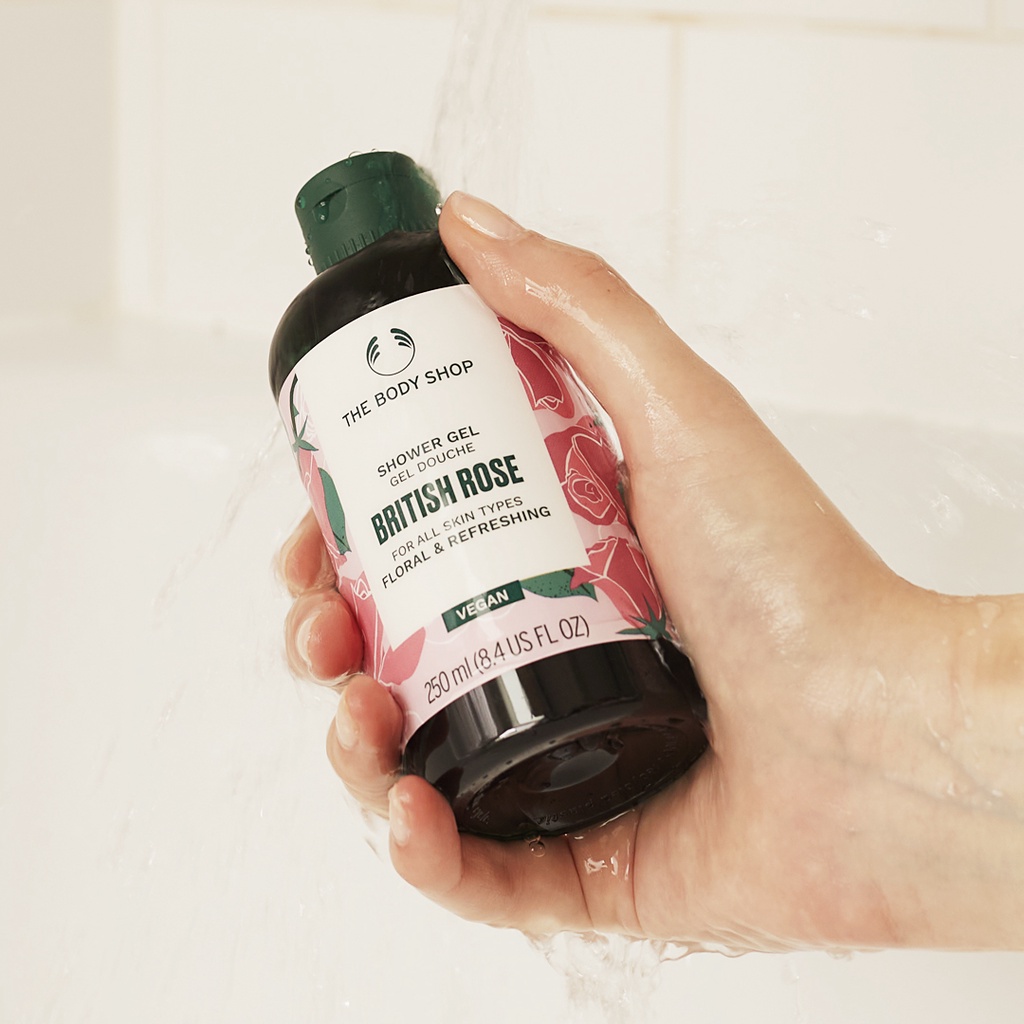 Ảnh Sữa Tắm Hương Hoa Hồng British Rose Shower Gel The Body Shop 2