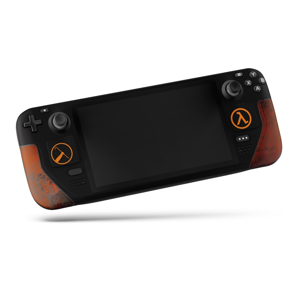 Skin dán Steam Deck mẫu Half-Life (Đã cắt sẵn chi tiết, dễ dán)