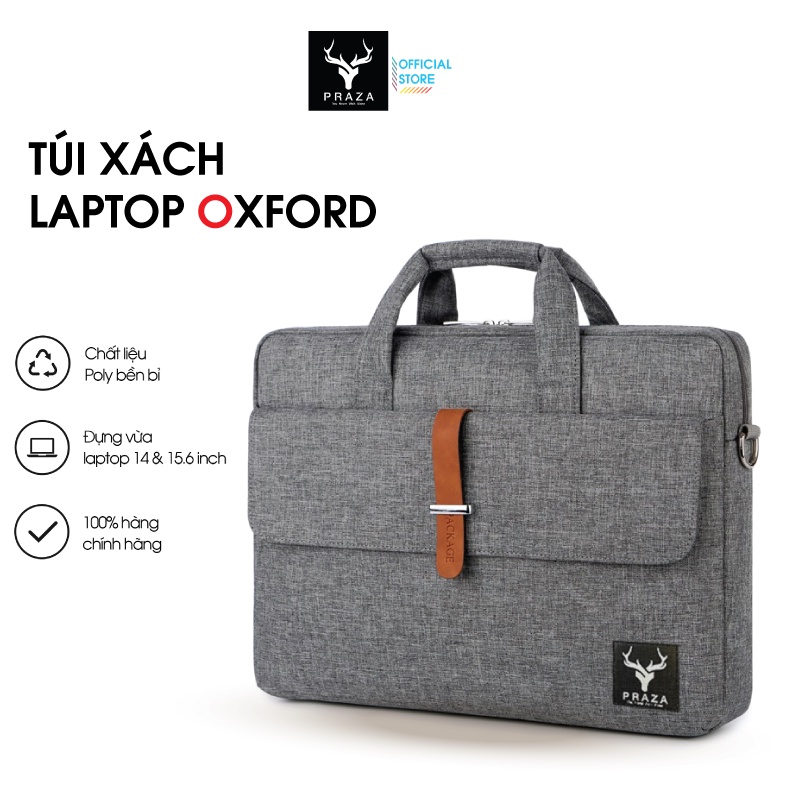 Ảnh Túi Xách Laptop Nam Nữ Công Sở 15.6 Inch PRAZA TXS0089 1