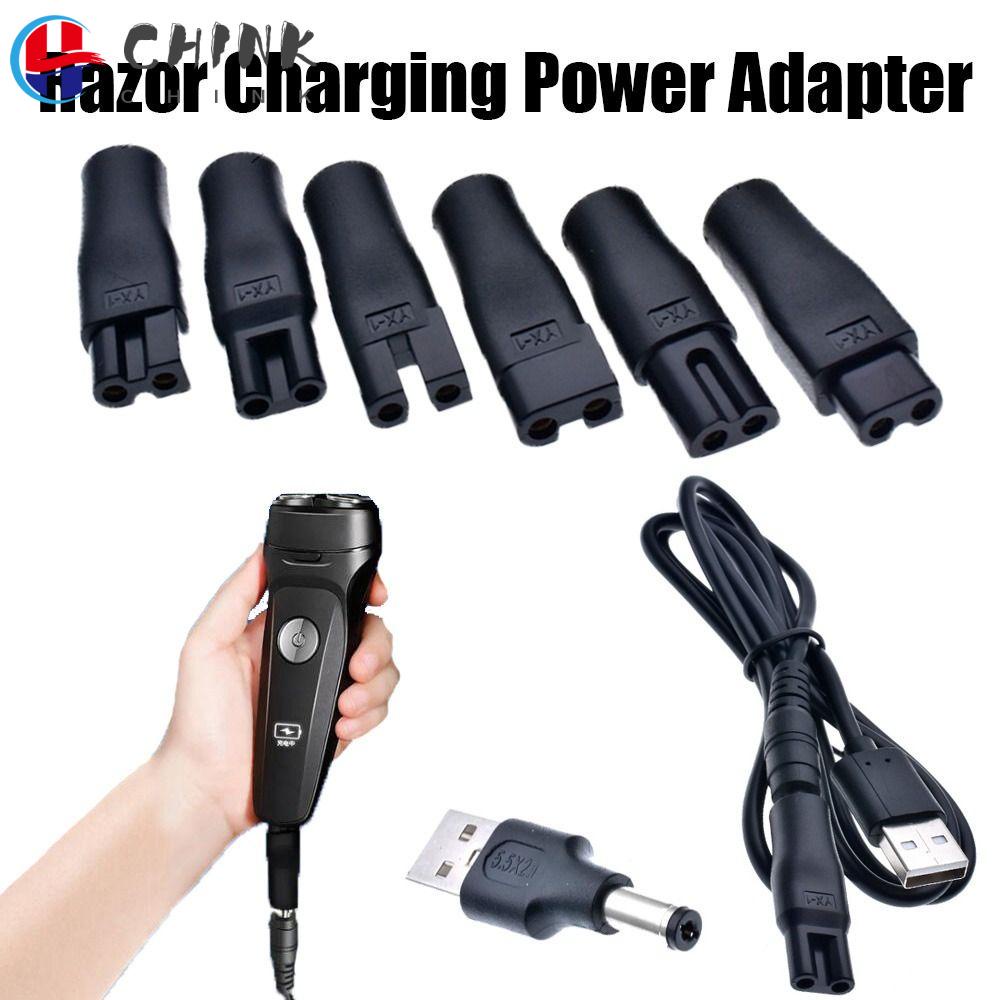 8pcs/Set Power Cord 5V Replacement Charger USB Adapter for Electric Hair  Clipper