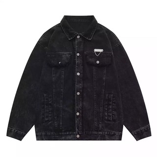Áo Khoác Jeans Nam Nữ Denim Jacket Hàn Quốc Phối Phụ Kiện Hình Thêu Nổi, 3 Màu Áo Cực Hót  From Rộng Thời Trang Unisex