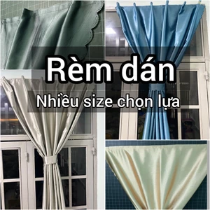 Rèm dán cửa, dán tường màn rèm cửa dán, rèm màn che nắng