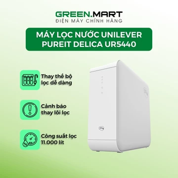 Máy Lọc Nước Uống Ro Âm Tủ Bếp Pureit Delica UR5440 mini để bàn văn phòng gia đình công suất lớn