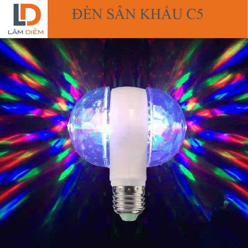 bóng đèn led sân khấu xoay nhiều màu | Shopee Việt Nam