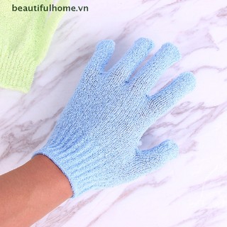 Găng Tay Tẩy Tế Bào Chết Bằng Xơ Mướp Dùng Khi Tắm
