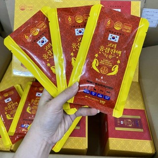 Nước hồng sâm nhung hươu táo đỏ Daedong Hàn Quốc hộp 30 gói x 70ml (840kcal)