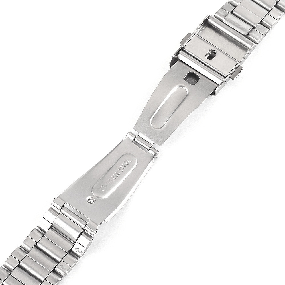 Dây Đeo Tay Thay Thế Bằng Thép Không Gỉ 12 14 16mm 18 20mm 22mm 24mm Cho Đồng Hồ Thông Minh