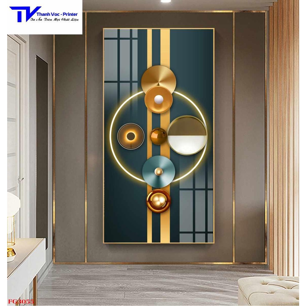 Tranh Treo Tường Hiện Đại , Tranh Tráng Gương D40x60cm D50x75cm D60x90cm D70x120m