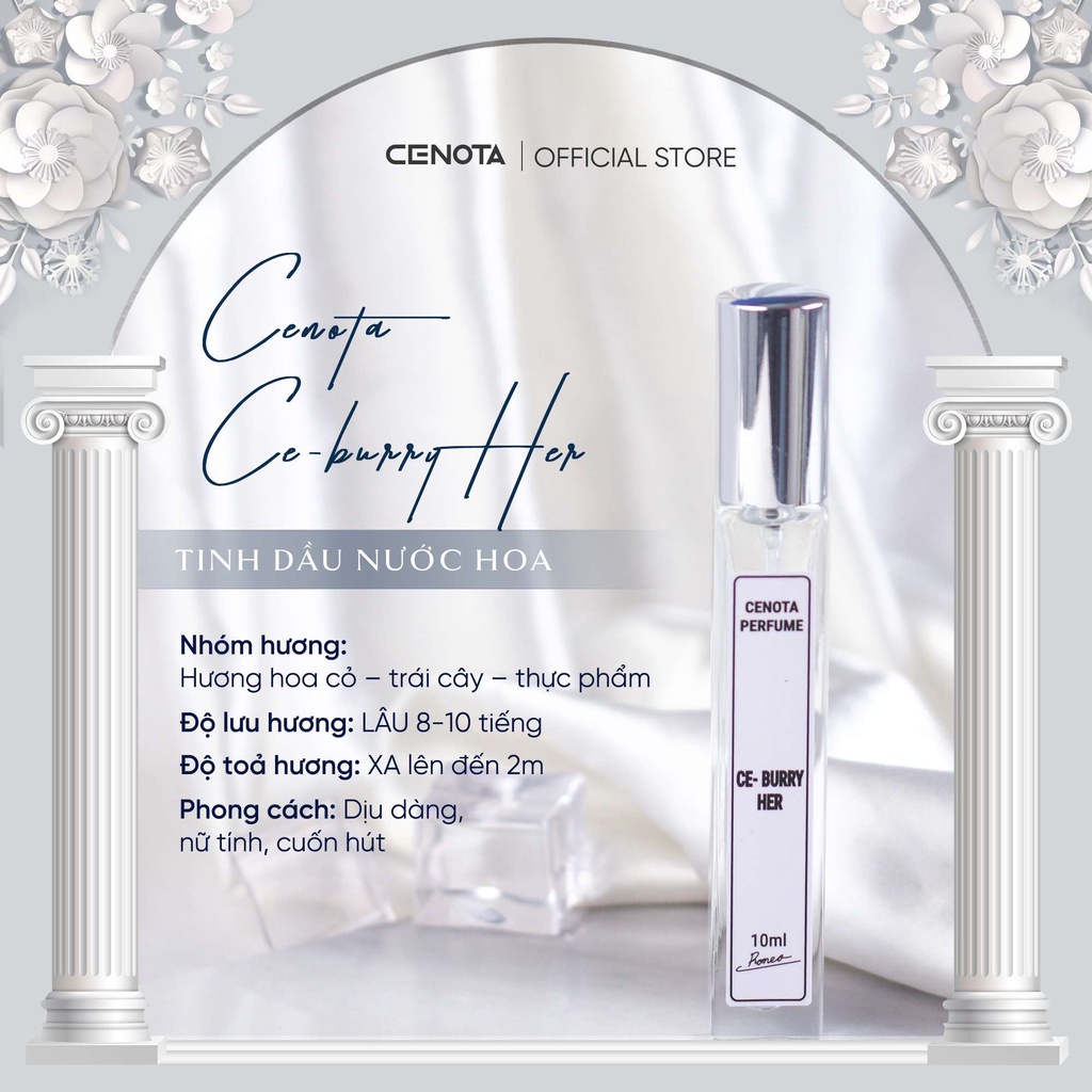 Ảnh Nước Hoa Chiết Cenota Ce - 10ml 100% hương liệu từ Romessence (Pháp) 1