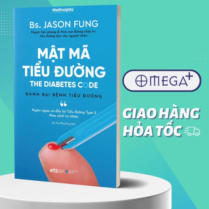 Sách Mật Mã Tiểu Đường - The Diabetes Code: Đánh Bại Bệnh Tiểu Đường (Tái Bản Mới Nhất) Alpha Books