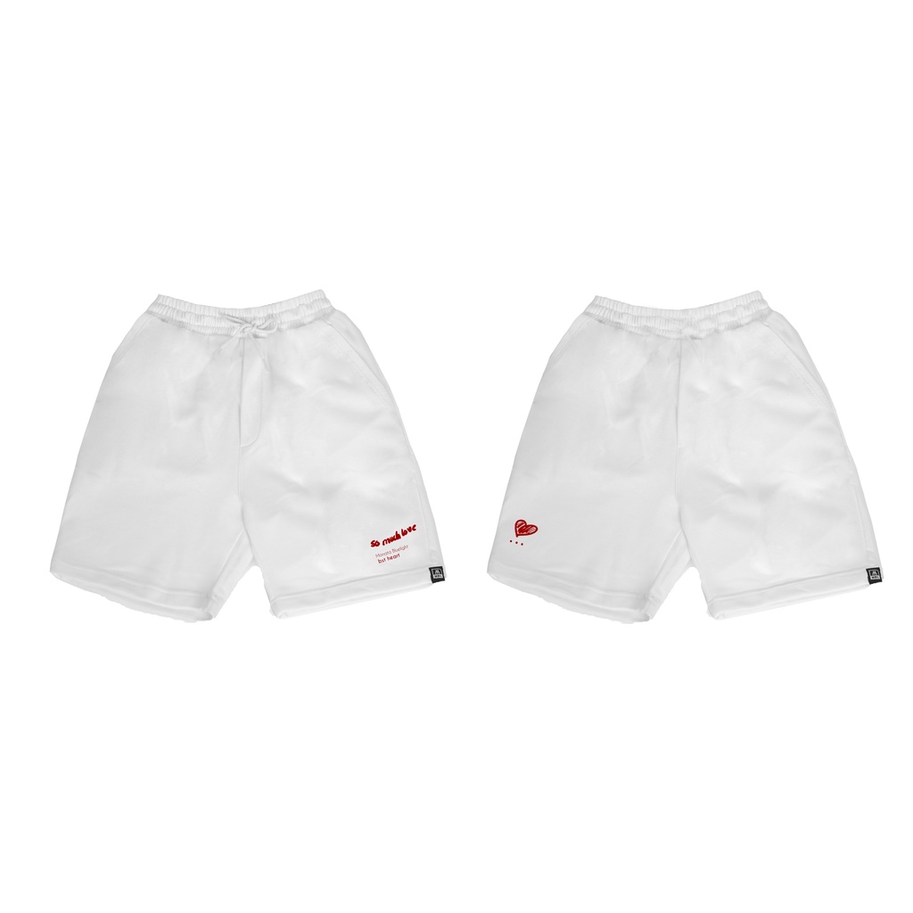 MONATA BLUELIGHT Sweat short Heart Quần short nỉ Shopee Việt Nam