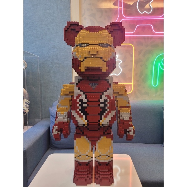[CÓ SẴN] Mô hình Bearbricks gấu Lego 1000%