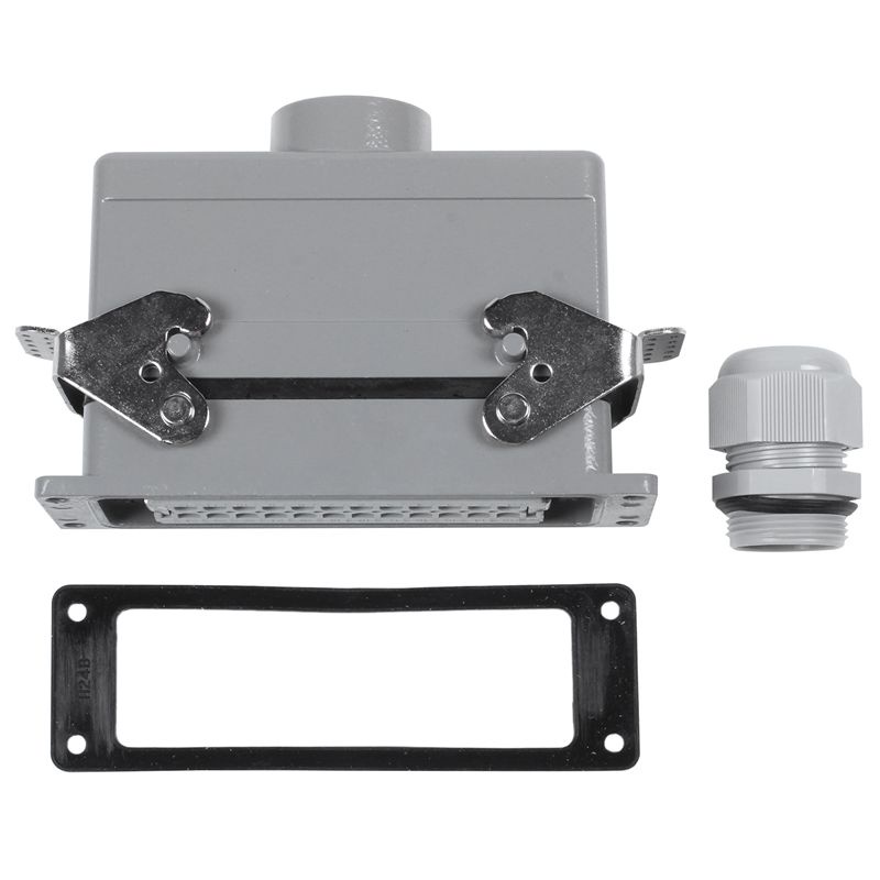 Đầu Nối Dây Điện h24b-he-024-1 24 pin 16a 500v 139x43x72mm Chất Lượng Cao