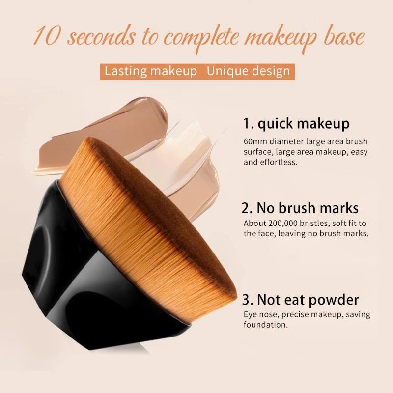 Cọ trang điểm FIT COLORS tán phấn nền ma thuật liền mạch sợi lông mềm mại có hộp đựng
