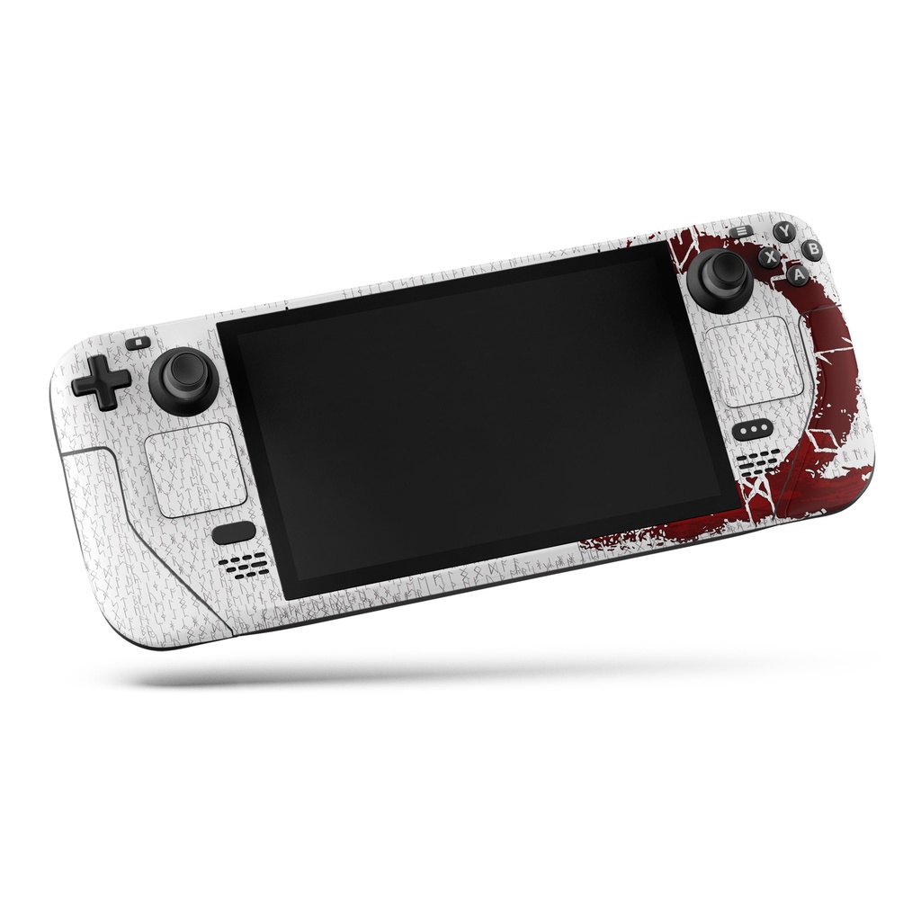 Skin dán Steam Deck mẫu God of War (Đã cắt sẵn chi tiết, dễ dán)