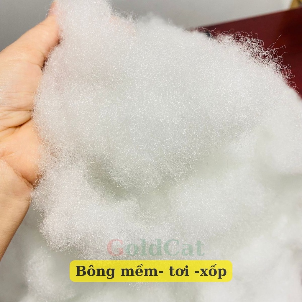 Ảnh Bông Nhồi Gối, Nhồi Thú, Tơi Xốp Cao Cấp loại 1 GoldCat. 2