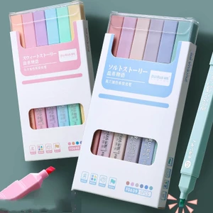 Tổng hợp set bút highlight pastel loại tốt